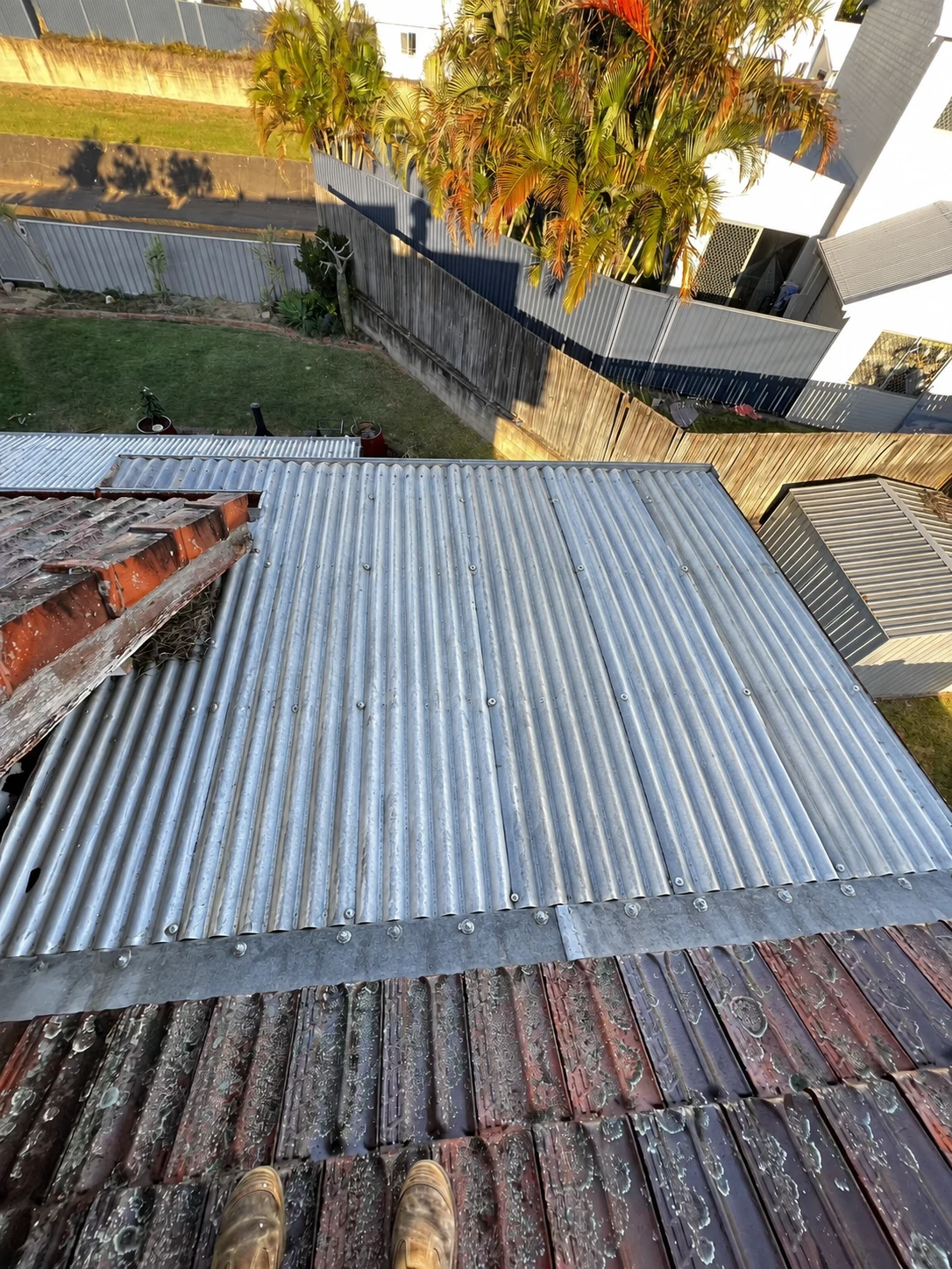 Repair concept, not a completed-work photo